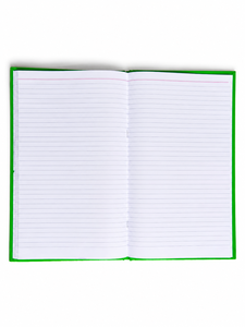 Hawamahal Leminated Hard Bound Ruled Register 18x30cm | 60 GSM Paper | Strong Binding <b>Notebook</b> for School Office & Daily Writing - Product Image 4