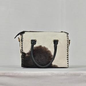 <b>Black</b> 100% Genuine Leather <b>Mini</b> Speedy Duffle Weekender Travel <b>Bag</b> High Quality Sport Style Floral Carved Vintage - Product Image 2