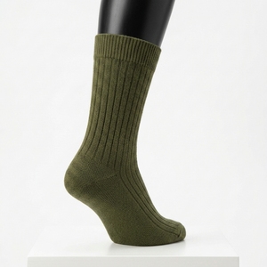 Chaussettes de sport respirantes avec logo personnalisé, tissu respirant, évacuation de l'humidité, chaussettes chaudes pour le sport - Product Image 3