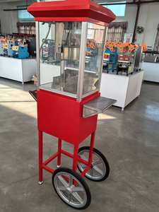 Machine <span class=keywords><strong>à</strong></span> <span class=keywords><strong>pop</strong></span>-<span class=keywords><strong>corn</strong></span> électrique Red Black Snack Maker Machine <span class=keywords><strong>à</strong></span> <span class=keywords><strong>pop</strong></span>-<span class=keywords><strong>corn</strong></span> commerciale avec chariot - Product Image 4