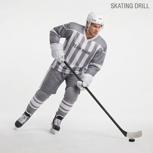 Tenue d'équipe de hockey sur glace de qualité supérieure, uniforme personnalisé pour les matchs de hockey sur glace, ensemble de maillots, uniforme professionnel de hockey sur glace - Product Image 6