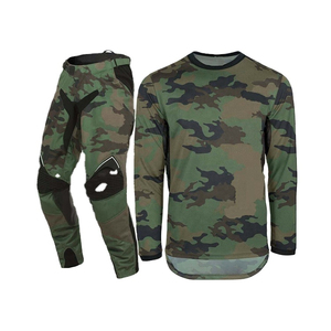 Nouvelle tenue de motocross tendance, maillot et pantalon, combinaison de course moto, combinaison imprimée de motocross, style unique, fabrication professionnelle, vêtements de sport - Product Image 1