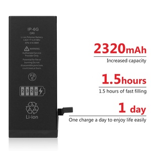 Accessoires de téléphone en gros en Chine <span class=keywords><strong>Batterie</strong></span> pour <span class=keywords><strong>iPhone</strong></span> <span class=keywords><strong>6</strong></span> 2320mAh <span class=keywords><strong>Batterie</strong></span> d'origine - Product Image 4