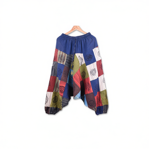 Pantalon en coton 100% avec patchs - Product Image 2