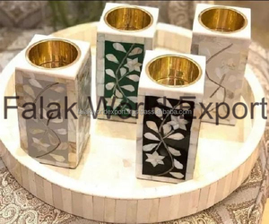 Quemador de Incienso de Nácar Hecho a Mano para Decoración del Hogar, Ocasiones Festivas, Diwali, Navidad, Ramadán, Día del Padre, Falak World Export - Product Image 5