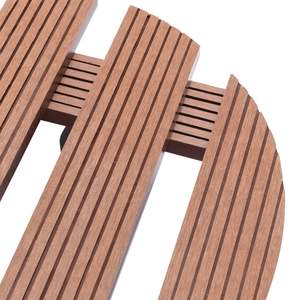 Ensemble de 2 chariots à plantes en composite bois-plastique brun moyen pour chariots à main pour l'entretien du jardin - Product Image 4