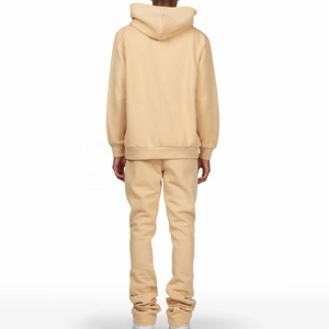 Men's Hoodie <b>Flared</b> Pants Tracksuit Screen Printing Breathable Acid Washed <b>Sweatpants</b> and Hoodie Set Distressed - Product Image 2
