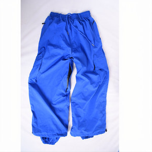 Pantalones de Esquí Unisex Azules Impermeables y Cortavientos, Talla Grande, Cierre de Cremallera, Estilo Cortavientos Ligero, Ropa de Exterior para Bebés y Niños Pequeños - Product Image 1