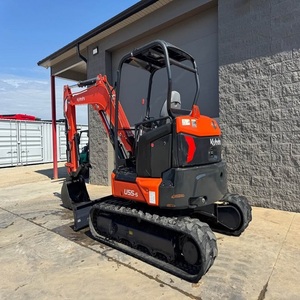 ราคาโรงงาน รถขุดขนาดเล็ก Kubota U55-5 เครื่องยนต์พรีเมียม เกียร์ ปั๊ม แบริ่ง สายพานตีนตะขาบ ราคาขายส่ง - Product Image 4