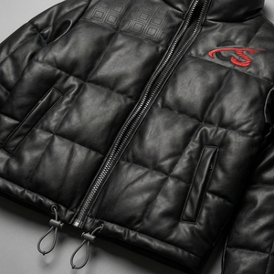 Blouson matelassé oversize zippé de qualité supérieure pour homme 2026 – Chaud, coupe-vent, col montant, logo frontal, personnalisable pour l'automne - Product Image 3