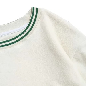 Sudaderas Casuales de Algodón Transpirables y Cómodas para Hombre, Ropa Masculina, Nuevo Diseño a Rayas, Logotipo Personalizado, Sudadera de Manga Larga - Product Image 4