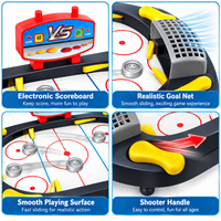 Großhandel Tisch-Eishockey-Spiel Mini Desktop Air Hockey Tisch 2-Spieler Indoor Familienparty-Spiel für Kinder Geburtstagsgeschenk