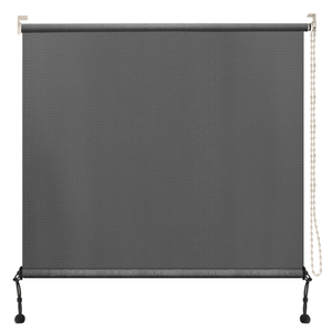 Tapparella Avvolgibile Verticale Moderna Grigio Chiaro 7FT X 6FT in HDPE con Giunzioni, per Esterni, Soggiorno, Hotel, Camera da Letto, Ingresso, in Acciaio e Alluminio - Product Image 6