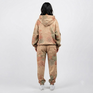 Survêtement de sublimation pour femme, à capuche, manches longues, coupe ample, pantalon de survêtement, tenue décontractée d'hiver, survêtement de sublimation pour femme - Product Image 2