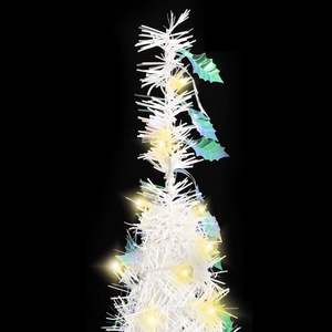 Árbol de Navidad Artificial con 50 Luces LED Blancas, 47.2 Pulgadas - Categoría de Productos de Luces Navideñas - Product Image 3