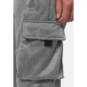 Survêtement 2 pièces pour homme de haute qualité, en tissu polaire 100% polyester, respirant, léger, sportif, manches longues - Product Image 4