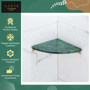 Estante de Esquina de Mármol Resistente al Agua y Altamente Duradero, Hecho a Mano, para Baño, en Venta a Precio de Mayoreo - Product Image 4