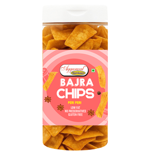 Chips de millet Aggarwal Bajra saveur Peri Peri, collation saine, chips de millet croustillantes, saveur épicée, collation croustillante, emballage en vrac - Product Image 1