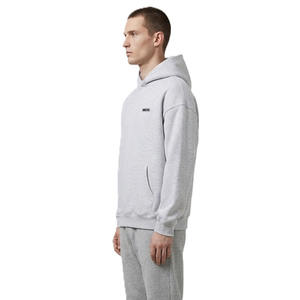 Sudaderas con Capucha de Algodón para Hombre, Corte Holgado, Color Gris, Fabricante de Marca Privada - Product Image 5