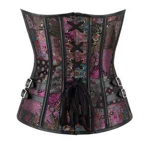 Corsets Vintage pour Femmes, Sexy, Sculptants, Respirants, Modernes, en Brocart, pour Grandes Tailles - Product Image 3