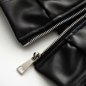 PIHA SPORTS Women's Genuine Leather Cow Leather <b>Lightweight</b> Biker <b>Jacket</b> Full Sleeve Breathable Vintage Winter Style Zipper - Product Image 6