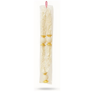Guirlande de jasmin artificiel Mogra Haar pour décoration d'idoles sacrées - Product Image 3