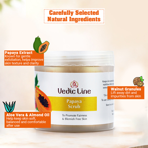 Exfoliante Facial Aclarante de Papaya para Piel Grasa y Opaca, Elimina Impurezas, Controla la Grasa y Mejora la Luminosidad de la Piel, Disponible para la Venta - Product Image 2