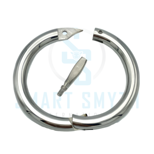 Anillo Nasal de Acero Inoxidable, Equipo Veterinario Duradero para el Manejo de Ganado - Product Image 5