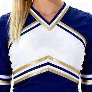 Ropa de Baile Transpirable de Alta Calidad con Impresión por Sublimación, Corte Ajustado, para Entrenamiento Profesional y Uniformes de Animadoras - Product Image 4