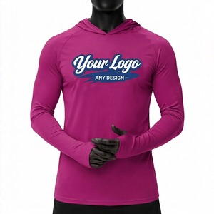 Camisa Ligera de Manga Larga con Capucha para Hombre, 300 Gramos, Protección UV 50+, Transpirable, de Secado Rápido, Diseñada para Pesca - Product Image 4