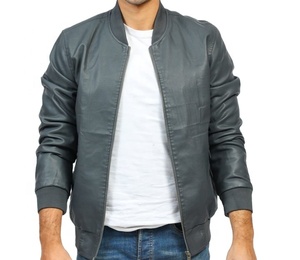2027 High Quality Men's Winter Outdoor Motorcycle Vintage Casual Genuine <b>Leather</b> Reversible Breathable Windproof <b>Jacket</b> - Product Image 2