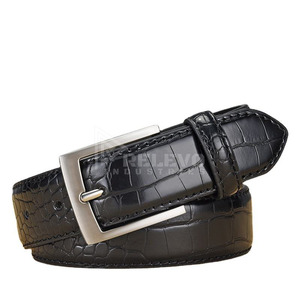 Cinturones de cuero genuino para hombre, hechos a mano, con hebilla de aleación premium, cinturón casual para hombre, muy vendido. - Product Image 2