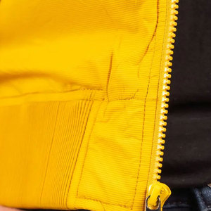 New Arrival Winter Casual Bomber <b>Jacket</b> for <b>Men</b> Stand Windproof Breathable <b>Nylon</b> Fabric Comfortable Daily Wear Custom Logo - Product Image 6