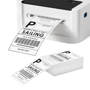 A6 100*150*500ชิ้นฉลากความร้อนกันน้ำสติกเกอร์ติดฉลากกระดาษความร้อนสำหรับจัดส่งทางไปรษณีย์ - Product Image 5