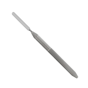 Spatule dentaire flexible n°24, 134 44MM, en acier inoxydable, pour mélange et étalage de composite, instrument de restauration - Product Image 1