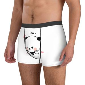 Wholesale Mens Sublimated <b>Boxer</b> Briefs <b>Custom</b> Printed Stretch Underwear Breathable Quick Dry Private Label OEM Manufacturer Bulk - Product Image 2