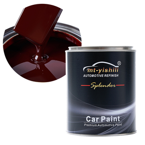 Vernice Spray Acrilica Trasparente <span class=keywords><strong>Rosso</strong></span> Ferro 1K per Riparazione Graffi Auto e Macchina Miscelatrice Vernici Auto - Product Image 2