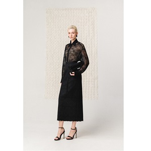 Nouvelle collection de chemisiers pour femmes, fabrication ODM, chemisier NOELLE FLORAL, élégant, manches longues, hauts et chemisiers pour femmes pour le printemps/été - Product Image 4