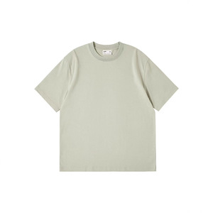 T-shirt pour homme à manches courtes, col rond, couleur unie, coupe classique, décontracté, 100% coton, motif lettres - Product Image 3