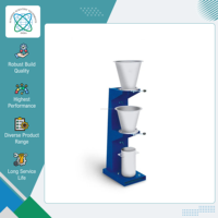 Appareil de mesure du facteur de compactage automatique de qualité supérieure, conforme aux normes les plus élevées, avec alimentation 220V/50Hz, provenant d'un exportateur indien.