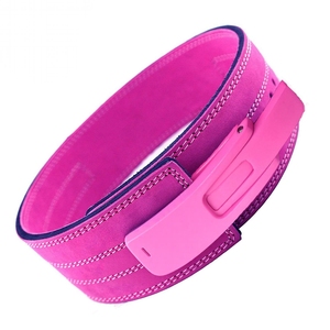 Ceinture de musculation durable avec large soutien lombaire, fermeture réglable, boucle sécurisée, coutures renforcées, construction confortable - Product Image 4