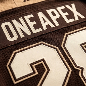 Custom <b>Brown</b> Ice Hockey Uniform Set Long Sleeve Shorts Gloves <b>Socks</b> Breathable OEM Wholesale Sportswear Manufacturer - Product Image 6