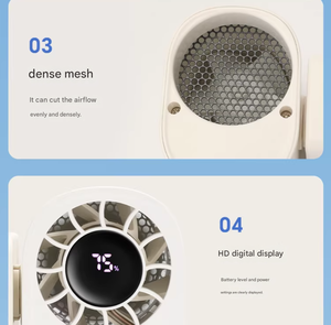 Mini Ventilador Portátil con Motor sin Escobillas, Manos Libres, con Clip, Nuevo Estilo 2026, Ventilador USB Mini para Cintura, para Exteriores - Product Image 5