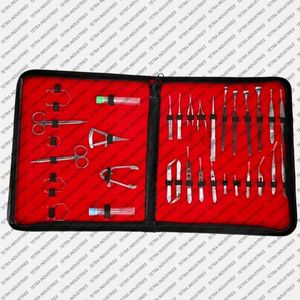 Kit de 32 Piezas de Instrumentos Microquirúrgicos Oftálmicos para Cataratas, Juego de Instrumentos de Cirugía Oftalmológica de Acero Inoxidable de Precisión, CE - Product Image 5