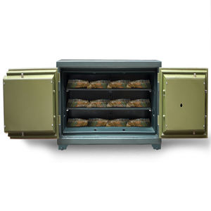 Caja Fuerte para el Hogar LX627 DK con Combinación y Cerradura de Llave, Construcción de Acero Inoxidable de 2 mm, Antirrobo e Ignífuga 1000-1200C - Product Image 5