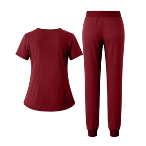 Tenues médicales pour femmes en tissu de coton tissé respirant de haute qualité, légères, les plus vendues et au design optimal pour l'hôpital - Product Image 1