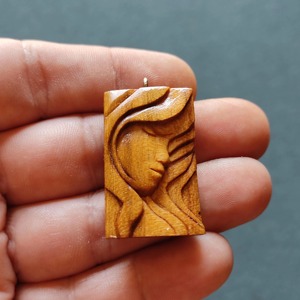 Collar de madera FBA, superventas, hecho a mano, transparente, con logotipo personalizado, venta al por mayor de fábrica - Product Image 4