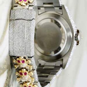 Montre Classique Personnalisée pour Homme, Montre Sertie de Diamants de Laboratoire, Bijoux Hip Hop Incrustés de Diamants, Meilleure Qualité, Prix de Gros - Product Image 3