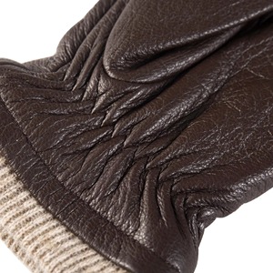 OEM High Quality Comfortable Plain Leather Dressing <b>Gloves</b> Windproof New Winter <b>Touch</b> <b>Screen</b> Compatible Casual Daily Use Outdoor - Product Image 3