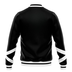 แจ็คเก็ตวาร์ซิตี้ขนสัตว์แบบกำหนดเองสำหรับผู้ชาย แจ็คเก็ตเบสบอลแบบ Letterman แขนหนัง รับผลิตแบบ OEM ODM แบรนด์ส่วนตัว ขายส่ง - Product Image 2